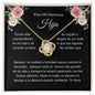 Para Mi Hermosa Hija | Siempre Serás El Tesoro Más Grande De Mi Vida| Collar