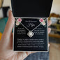 Para Mi Hermosa Hija | Siempre Serás El Tesoro Más Grande De Mi Vida| Collar