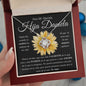 Regalo Personalizado | Para Mi Querida Hija| Eres Más Amada De Lo Que Te Imaginas | Collar
