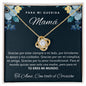 Para Mi Querida Mamá | Tu Eres Mi Mundo| Collar Nudo de Amor