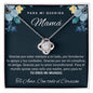 Para Mi Querida Mamá | Tu Eres Mi Mundo| Collar Nudo de Amor
