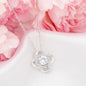 Para Mi Querida Mamá| Tu Eres Mi Mundo| Collar Nudo de Amor