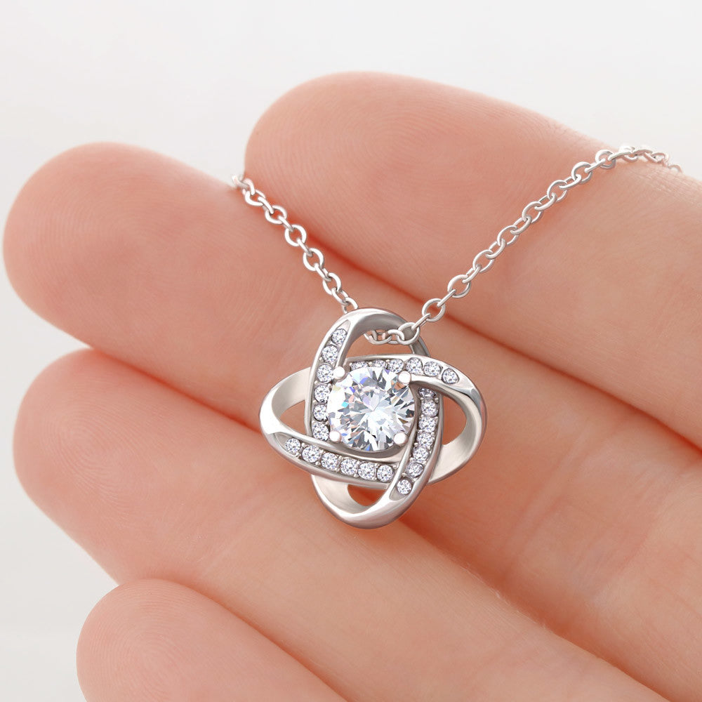 Para Mi Querida Mamá| Tu Eres Mi Mundo| Collar Nudo de Amor