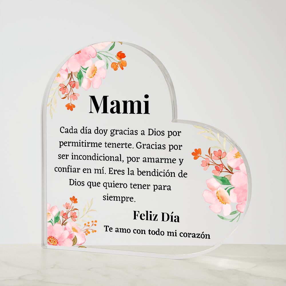 Mami Eres Mi Bendición | Placa de Acrílico